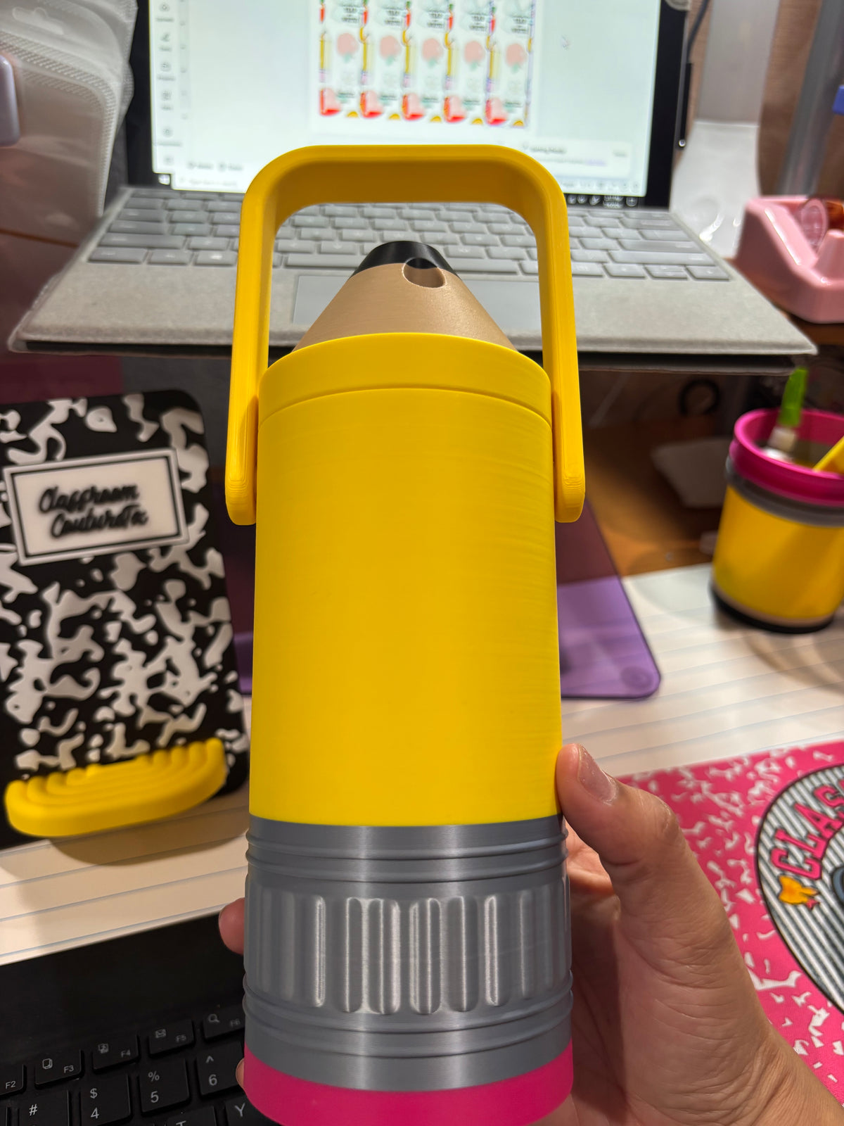 12oz Pencil Slim Can Holder