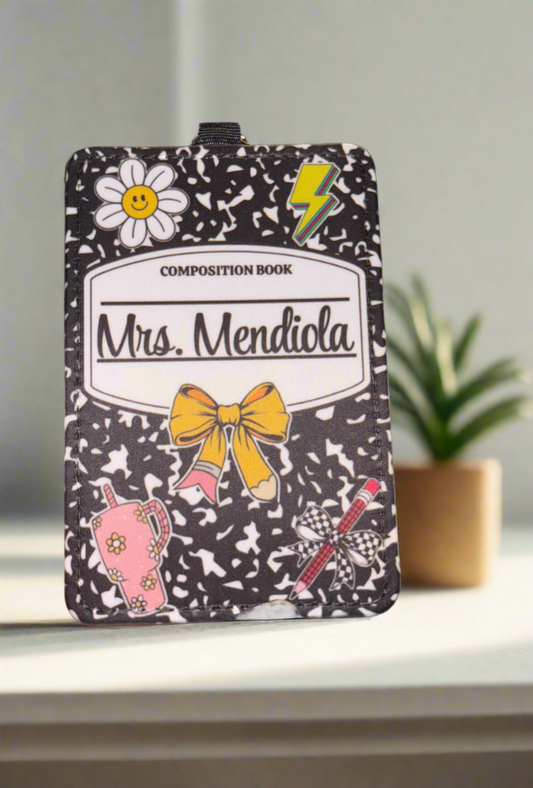 ID Holder Compositon Book