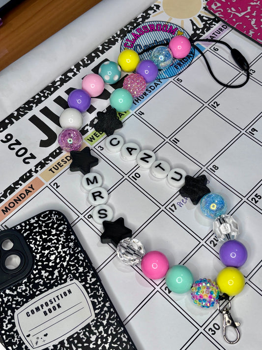 Chunky Bead Lanyard